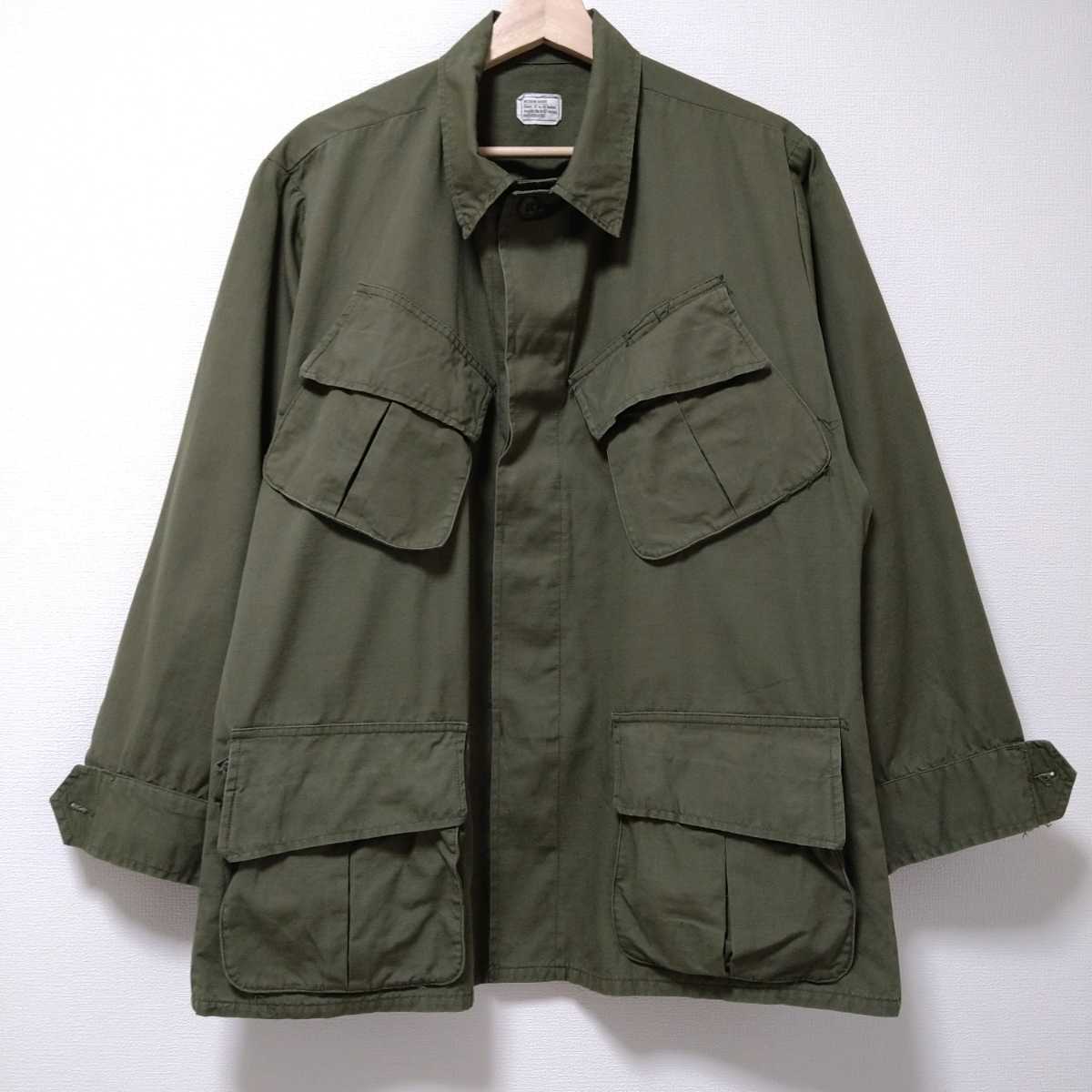 美品 60s ジャングルファティーグ 4th 5th MEDIUM SHORT M/S リップス