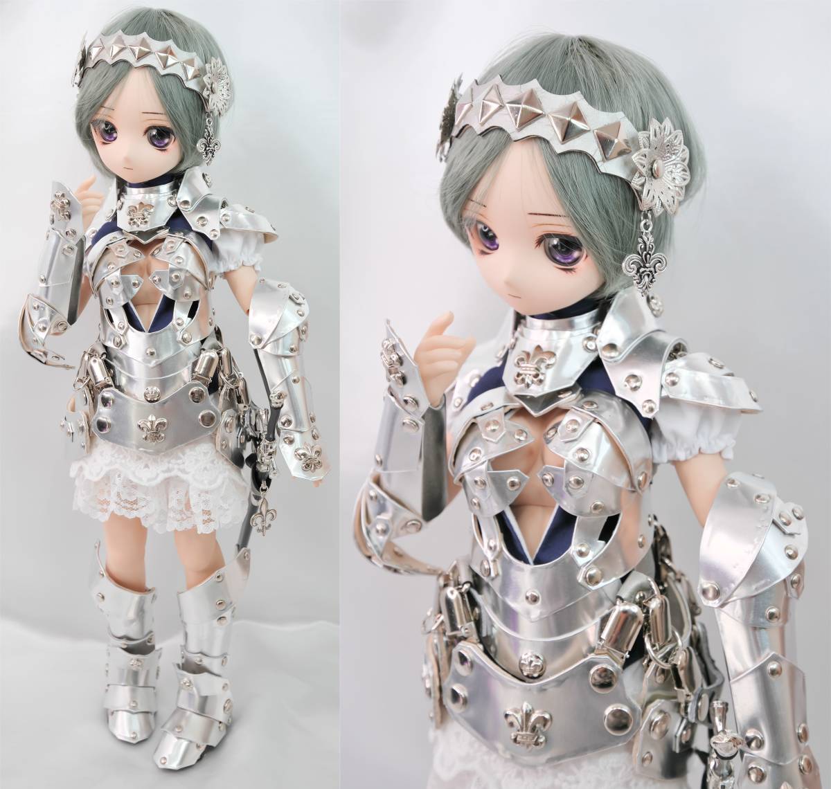千葉DOLL工房 1/3 ドール MDD 用 フルプレート メタル アーマー 千葉DOLL工房 1/3 ドール MDD 用 フルプレート メタル アーマー