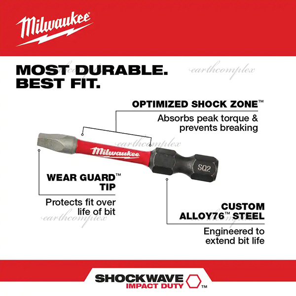 新品│送料無料│ミルウォーキー インパクトドライバー用 ドリルビットセット 120ピース★Milwaukee Imapct Driver Bit Set 48-32-4498