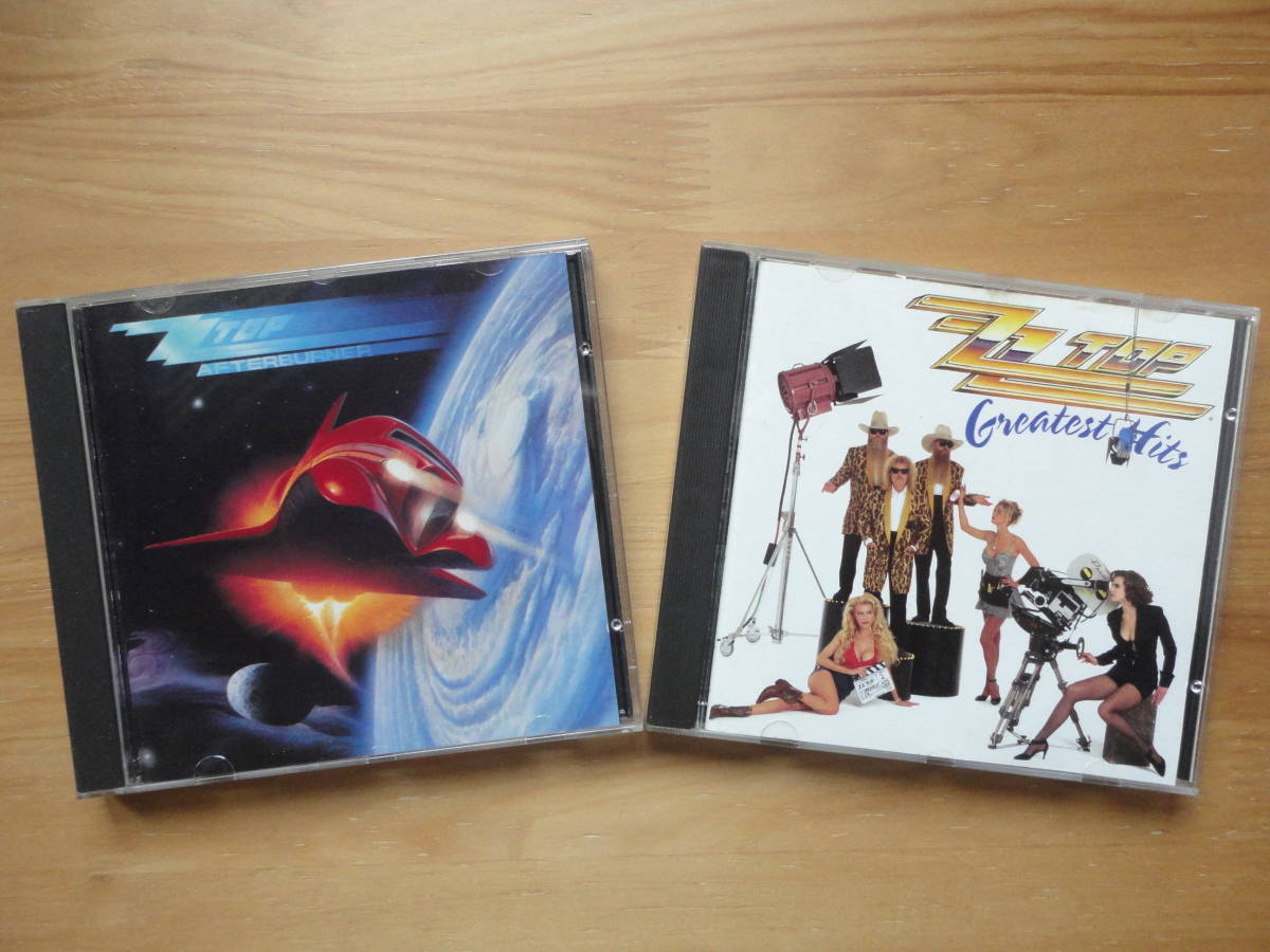 ●CD  товар в хорошем состоянии  ZZ вершина  / ... крышка  ... burner  ZZ TOP / AFTERBURNER ＋ ZZ вершина  /  серый   тест  *  ... ZZ TOP GREATEST HITS ... пластинка   частное лицо  принадлежащий   товар 