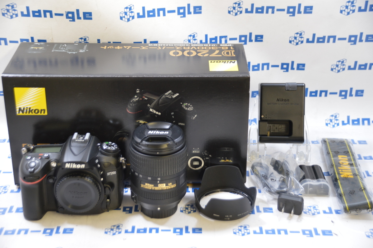 Ω 美品 Nikon D7200 18-300 VR スーパーズームキット デジタル一眼レフ