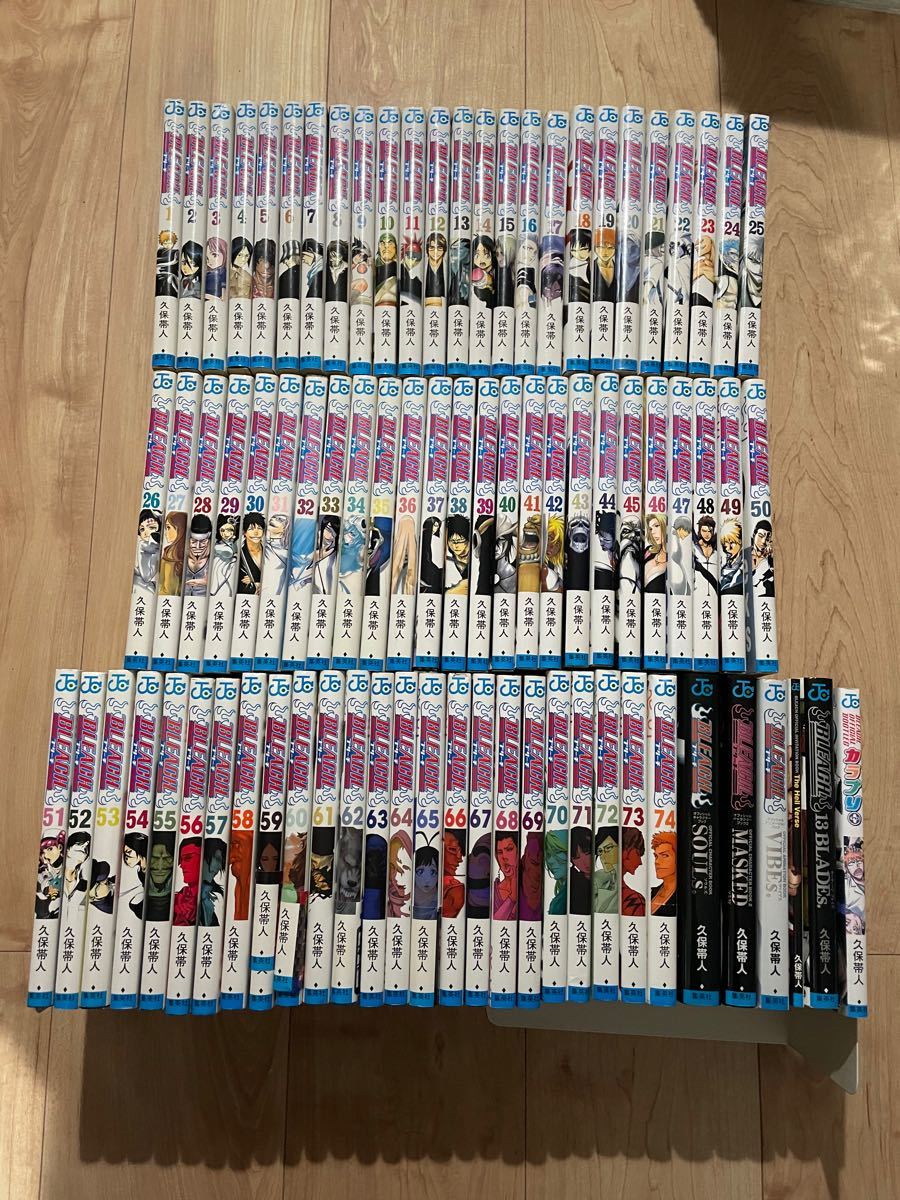 BLEACH ブリーチ 全巻+キャラクターブック他(¥14,800