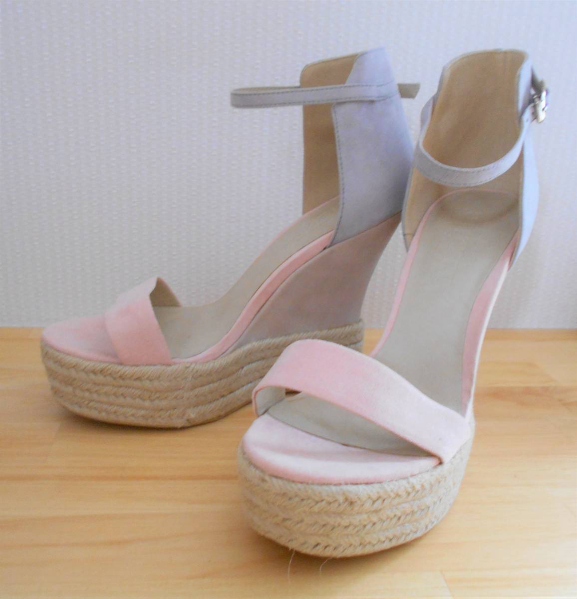 [ new goods ]80% off dazzlin lady's mules L size pink sandals 