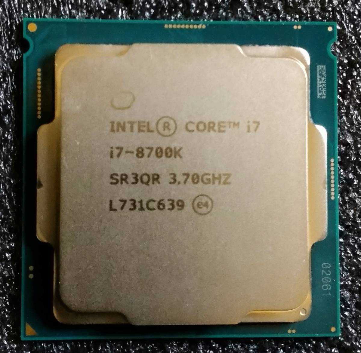 感謝価格】 【】Intel Core i7 8700K CoffeeLake LGA1151 第8世代:【正規品】