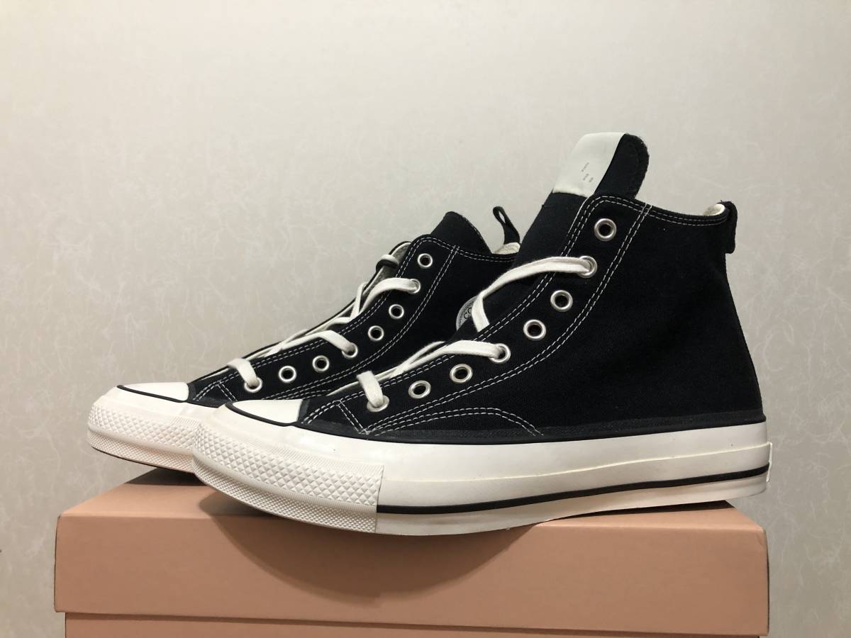 送料無料 正規 converse addict chuck taylor canvas HI 27.5cm TSUYOSHI NOGUCHI N.hoolywood black Nハリコラボ NH 野口強_画像1