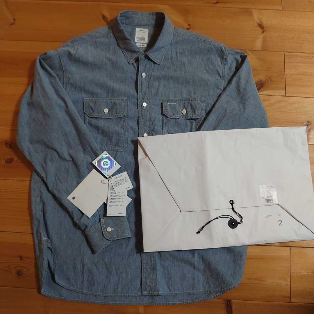 Yahoo!オークション - VISVIM 2019年 HEMI WORK SHIRT 