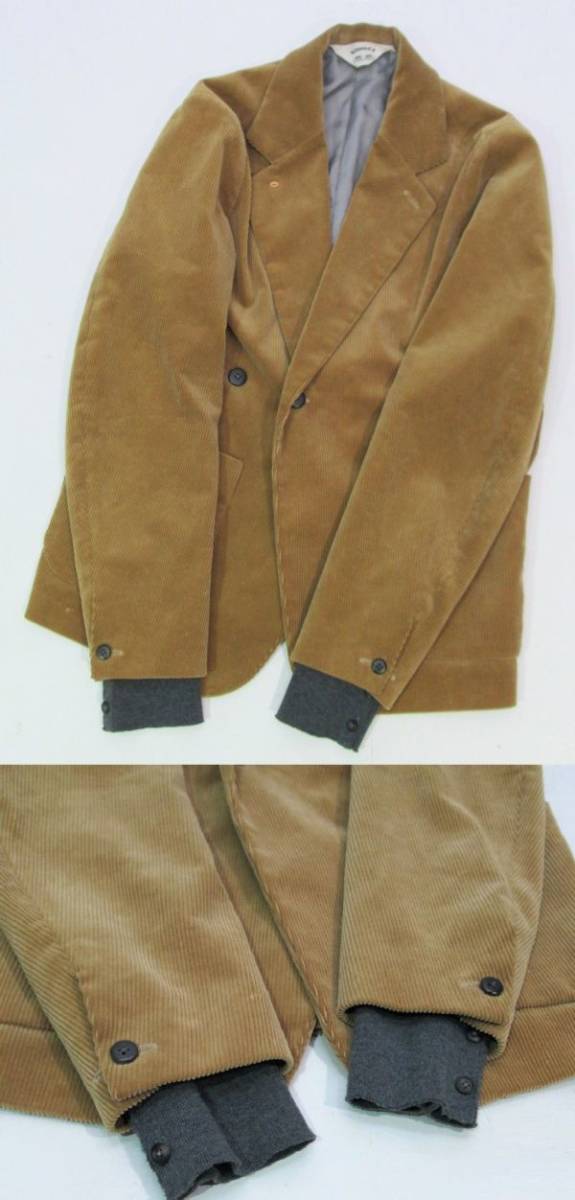 国内正規 16AW SUNSEA コーデュロイ スーツ セットアップ サンシー 太