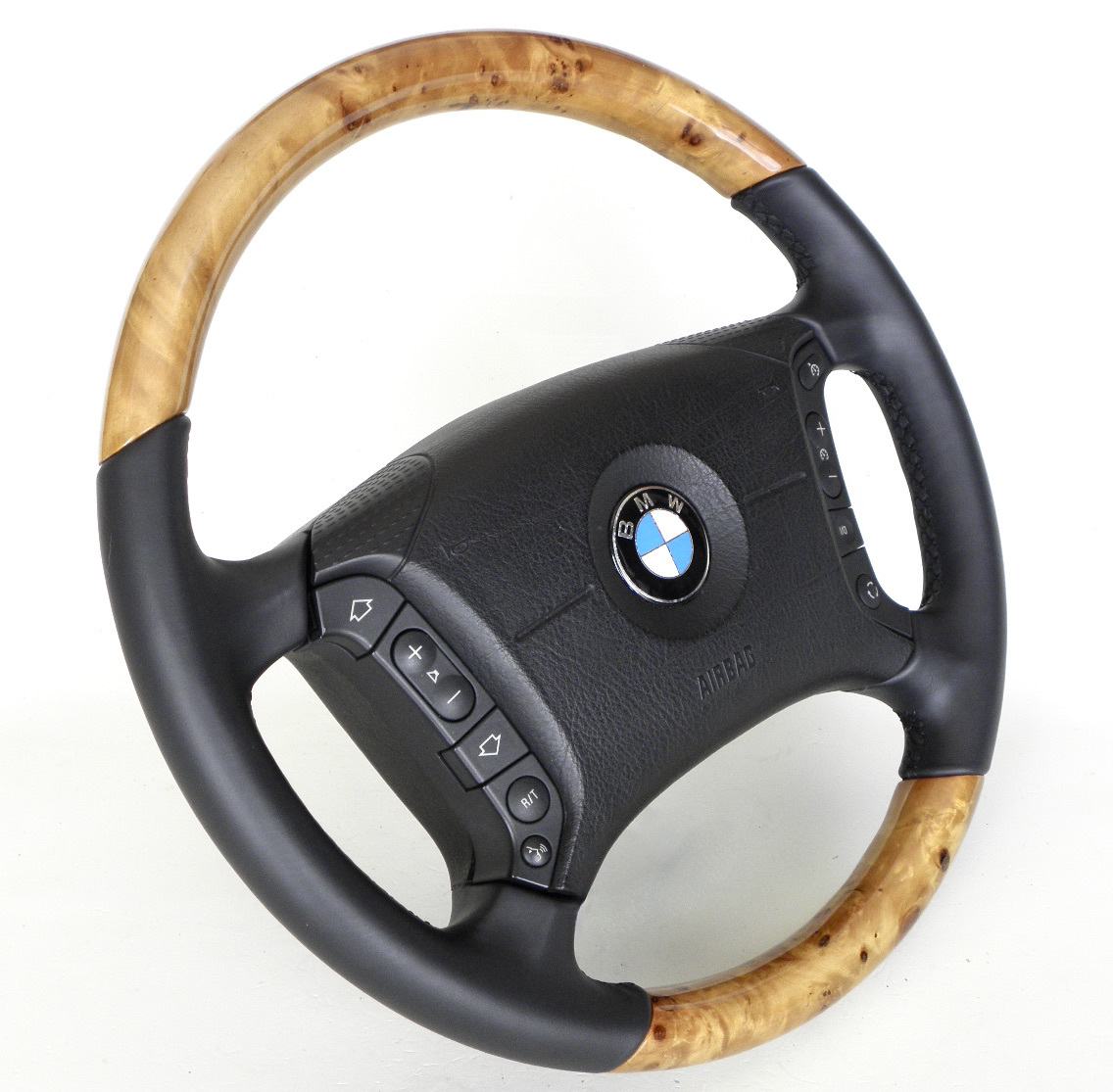 新品 受注生産品 BMW E53 X5・E83 X3 天然本杢製 高級ウッドステアリング STA-DESIGN by JASTEC DESIGN ジャステック デザイン_画像7