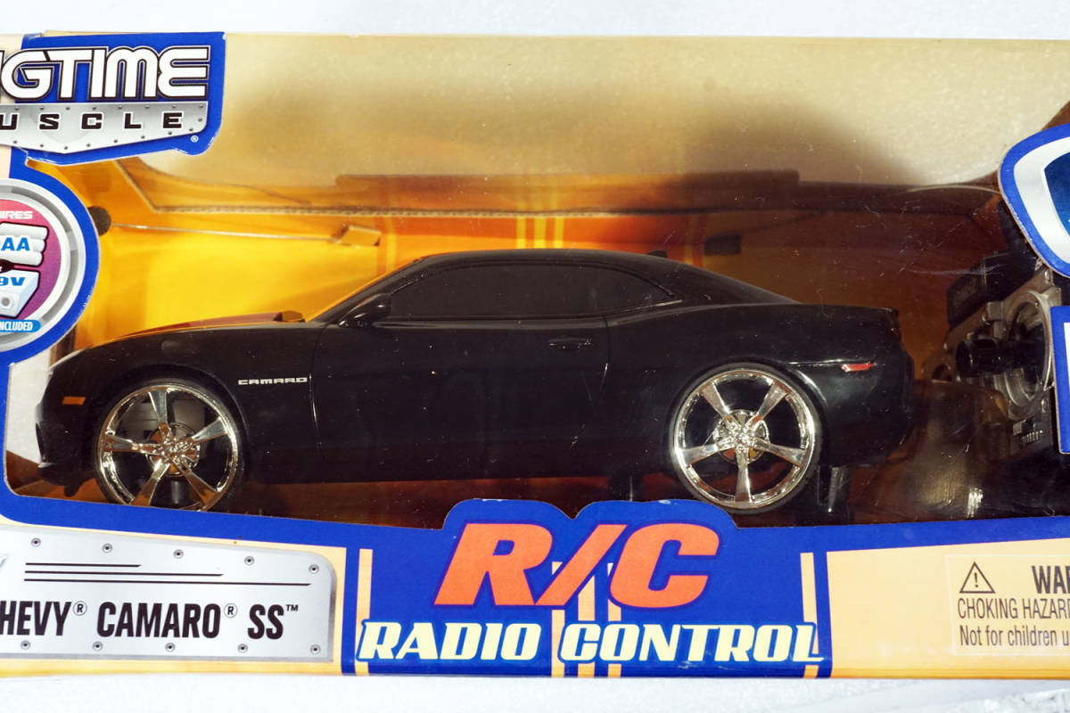  unused storage goods Jada toys 1/24 2010 Chevrolet Camaro SS radio-controller retro toy America buying up [VK456]