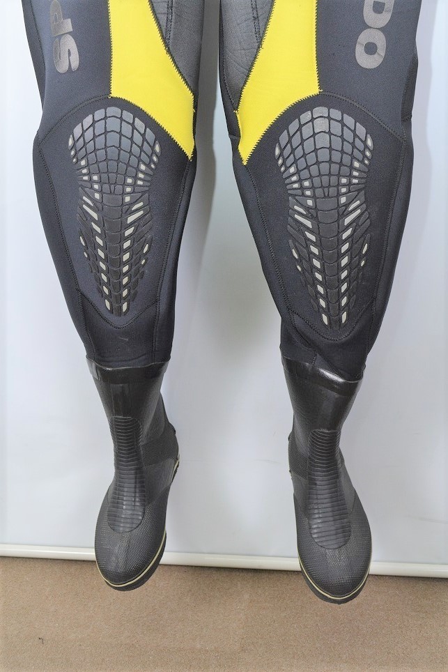 SPLENDIDO 5mm обратная сторона ворсистый радиальный женский сухой гидрокостюм (160cm/50kg/ ботинки 24cm)[Dsuit-1904-03]