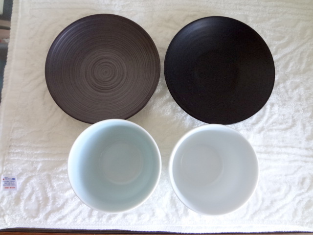  Hakusan Porcelain S line hot water .. teacup sauce pair set . box none unused goods 