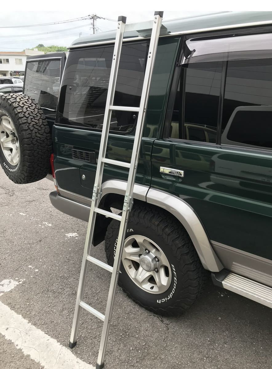 【 ランクル70 】トヨタ 純正品 ランドクルーザー 純正オプション サイド リアラダー ランクル80(検/旧ランクル/70/71/73/74/76/77/ 10
