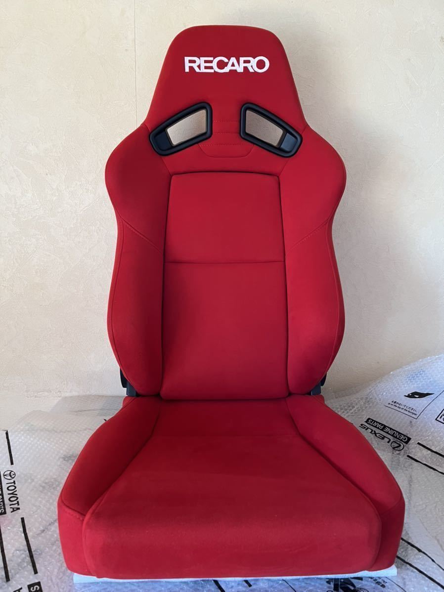 1円 〜 売切 】RECARO 正規品 レカロ SR-7F KK100 レッド 2018年製