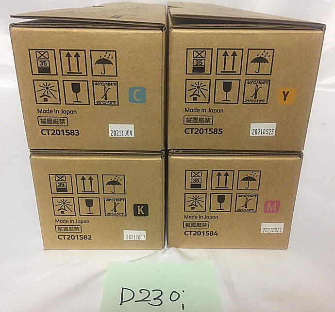D230【新品】 富士ゼロックス FUJI XEROX トナーカートリッジ CT201582