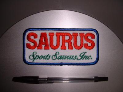  Zaurus /SAURUS!Sports Saurus inc/ waste version / badge / emblem *