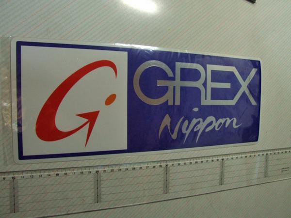 Grex/グレックス/Nippon！大きい/ステッカー/シール☆　※ ヤフーショッピングストア/レア物商会・健美堂でも大量出品中！_画像1