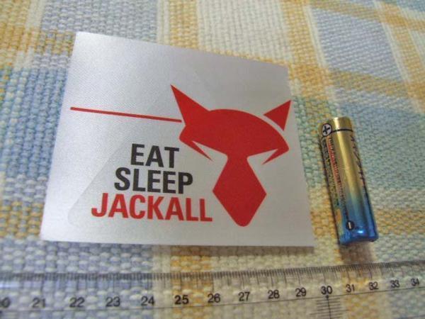 Jackall! meal .*..* Jackal / white / sticker / seal /? * Yahoo! shopping store / rare thing association *. beautiful . also large amount exhibiting!