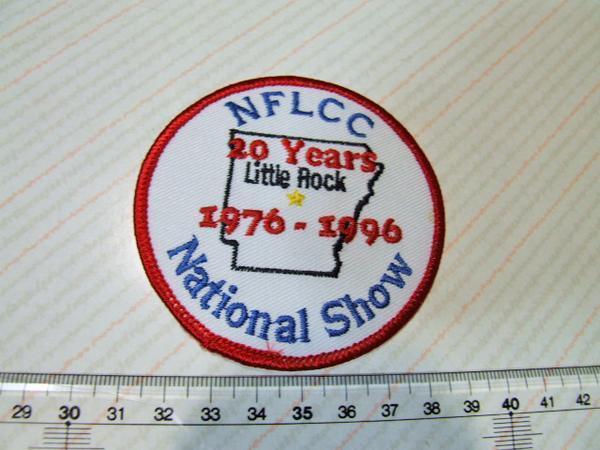 NFLCC！コレクターズタックル２０周年記念のワッペン☆_画像1