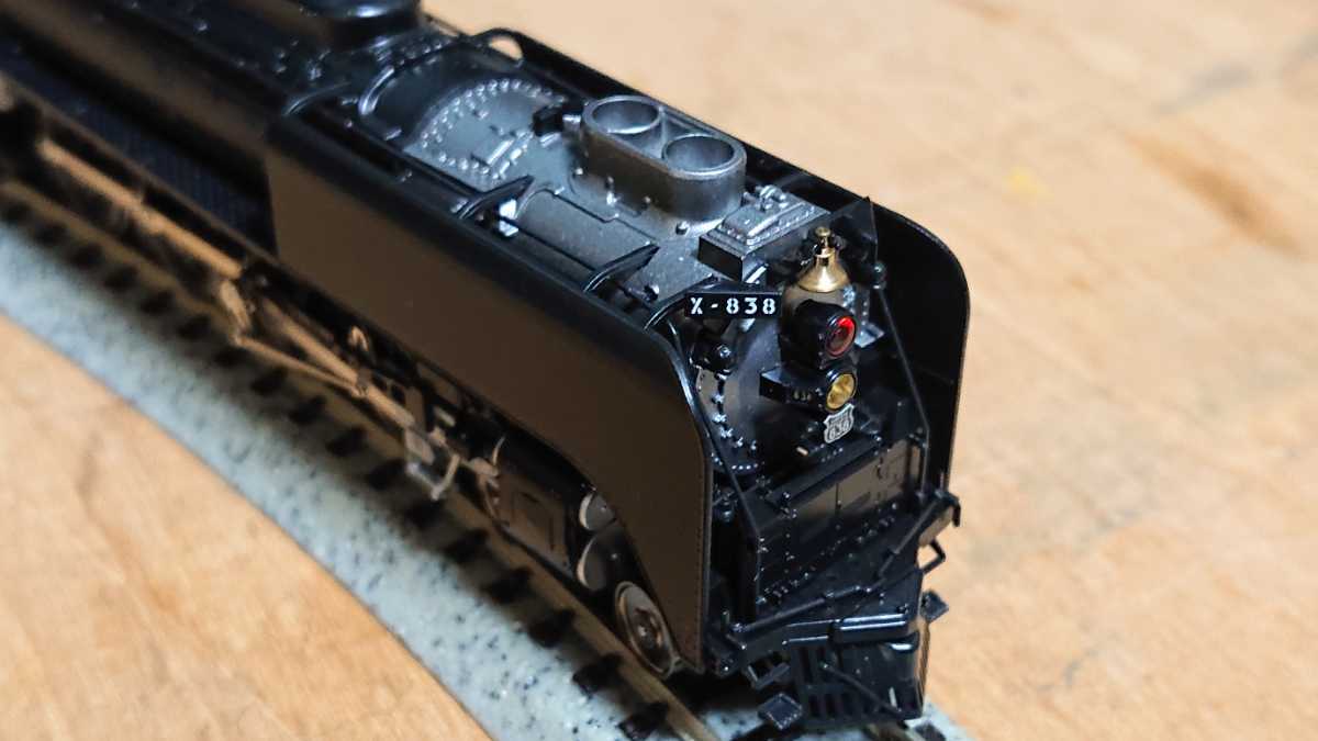 KATO 12605-4 UP FEF-3 蒸気機関車 #838現役仕様 整備点検済み 重 KATO 12605-4 UP FEF-3 蒸気機関車 #838現役仕様 整備点検済み 重