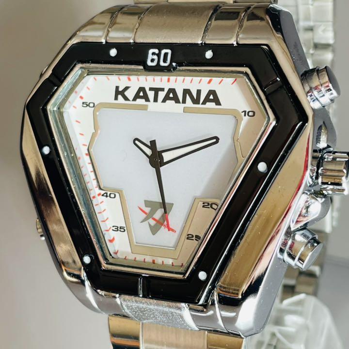 送料無料 希少 スズキ カタナ 腕時計 SUZUKI KATANA UKスズキ純正 新品