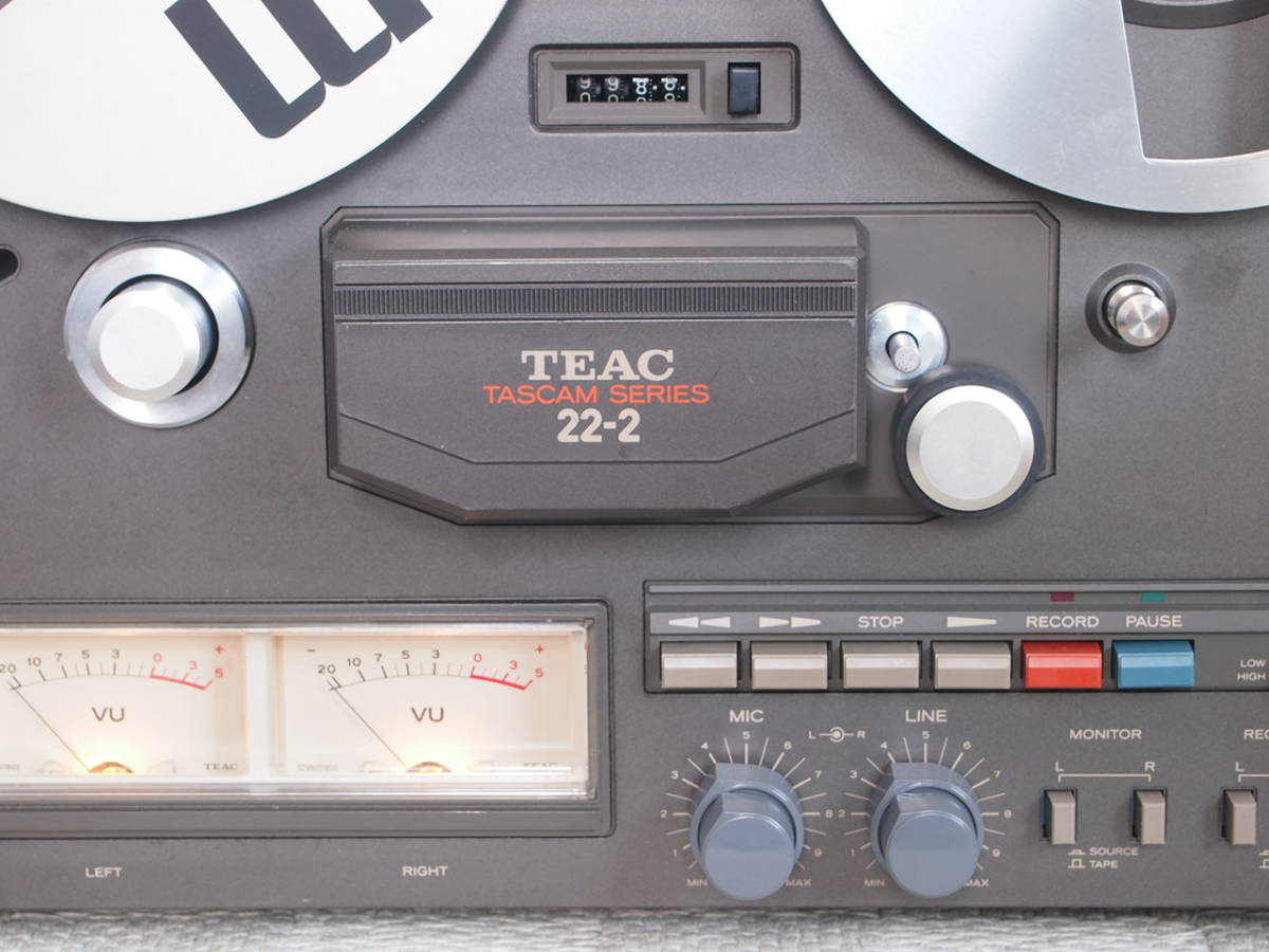 Blue-Tamo 美品 TEAC tascam『22-2 』2トラ38センチ オーバーホール & キャリブレーション済 音質 動作共に最高 -  オーディオ機器