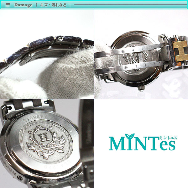 Hermes エルメス クリッパー レディース腕時計 クォーツ CL4.220