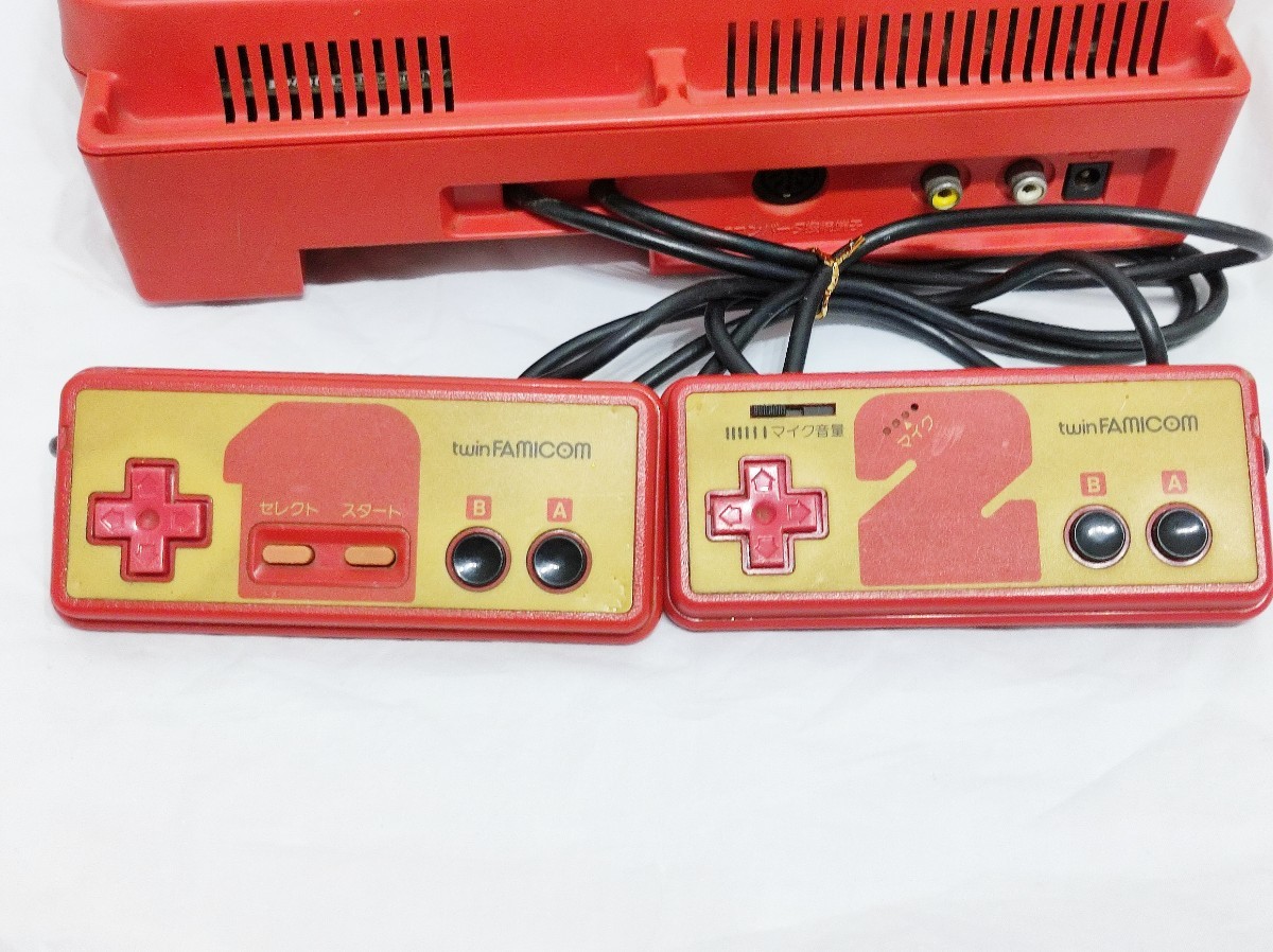 ベルト交換 動作確認済み ツインファミコン TWIN シャープ SHARP ベルト交換 動作確認済み ツインファミコン TWIN シャープ SHARP