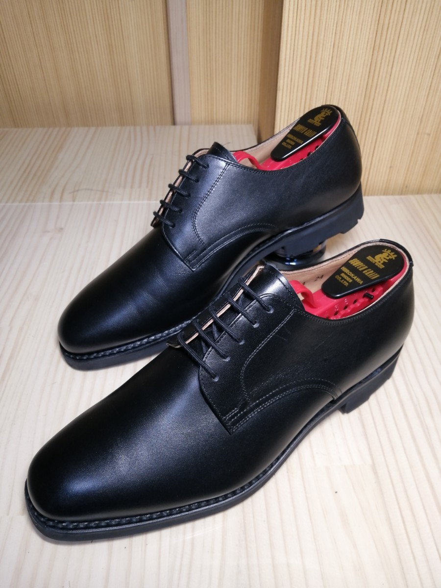 【着用一回】スコッチグレイン　2724　シャインオアレイン　ビジネスシューズ　革靴　黒色