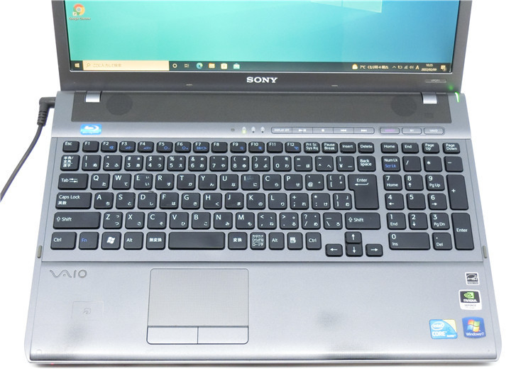 カメラ内蔵/中古/16型/ノートPC/Win10/新品SSD256/4GB/GF310M/i5-M480/SONY　VPCF148FJ　新品無線マウス　MS office2019搭載_画像2