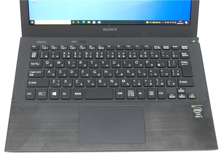 軽量薄型/中古/11型/ノートPC/Windows10/SSD128/4GB/4世代I5 /SONY　SVP1121A2J 　MSoffice2021ProPlus搭載_画像2