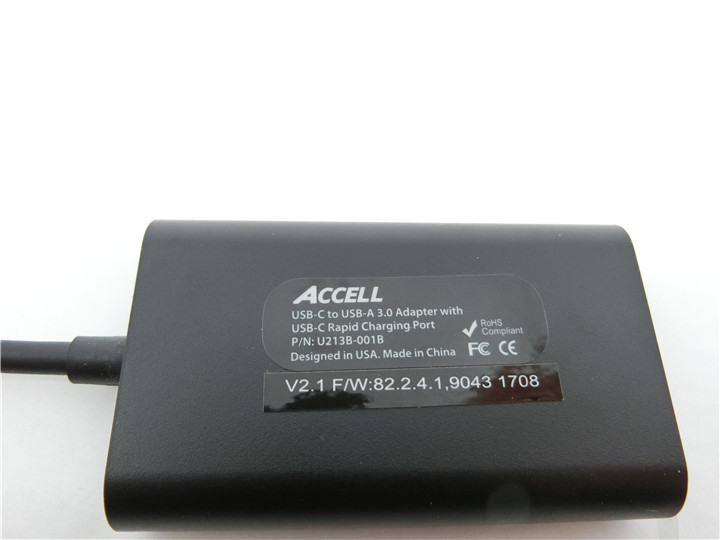 ACCELL USB-C to USB-A変換アダプタ　最大データレート： USB3.0 (4.8Gbps)　新品　箱付き　送料無料_画像3