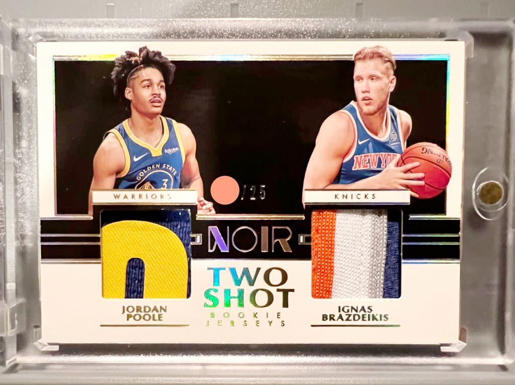 信頼 Poole Jordan Noir Panini 19-20 Patch RC 最高級版/25