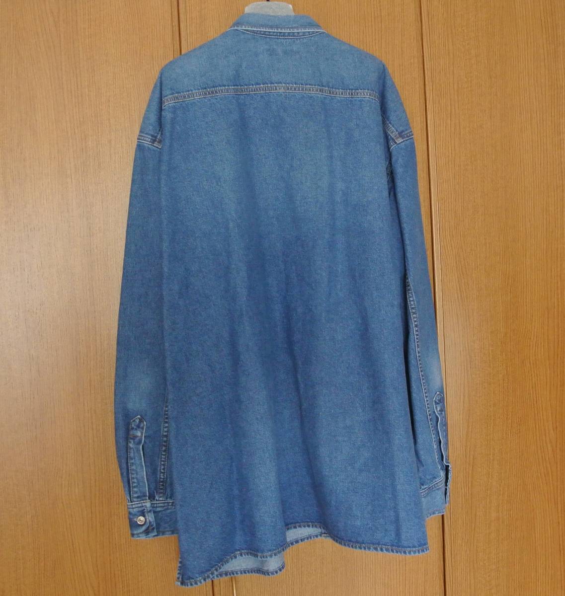 新品未使用　タグ付き　Balenciaga バレンシアガ　i Love Techno Shirt　Blue_画像2