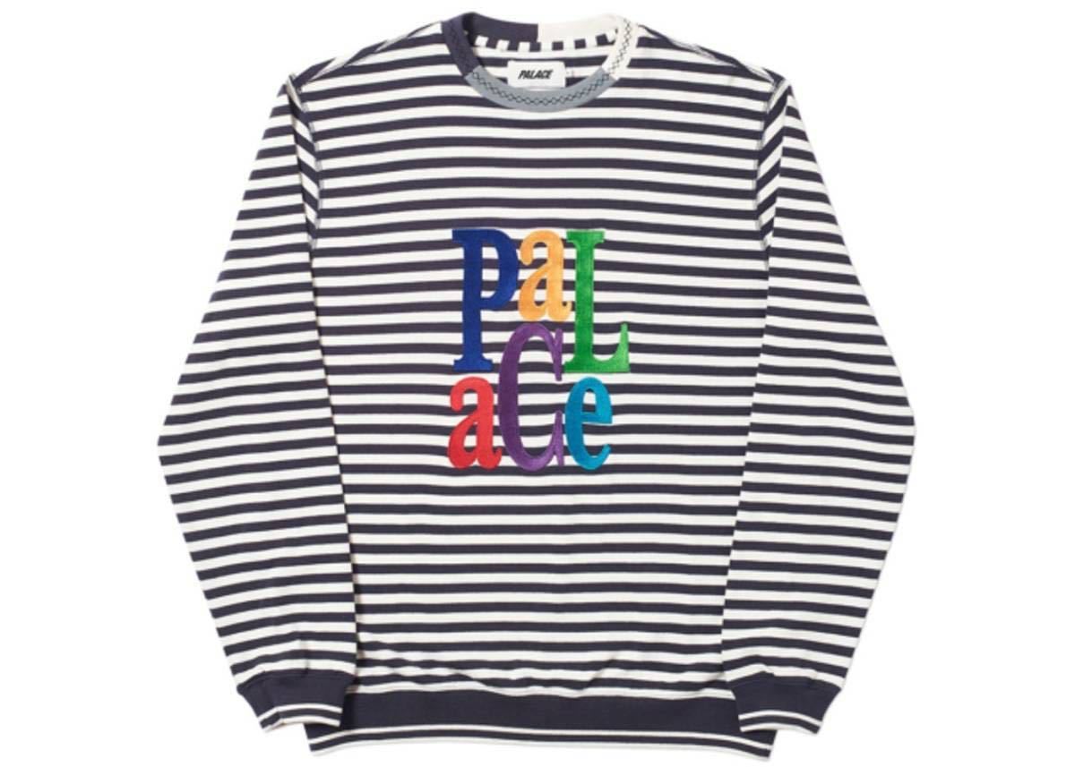 新品未使用 パレス スケートボード PALACE SKATEBOARDS ZIG ZAG CREW
