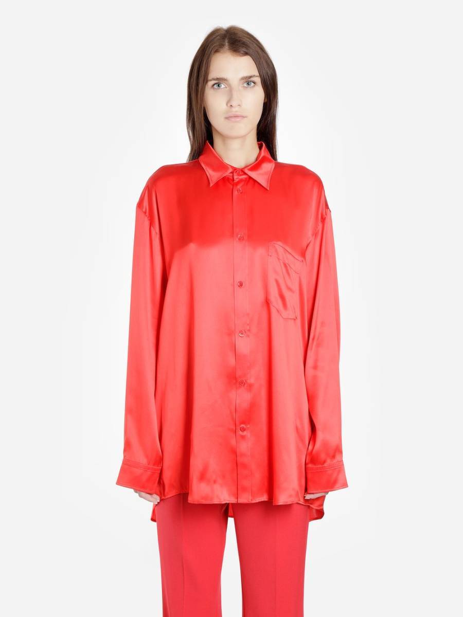 新品未使用 BALENCIAGA バレンシアガ ビッグサイズ ブラウス シャツ