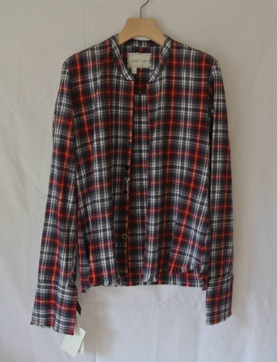  tag equipped Greg Lauren Greg low Len flannel shirt repeated construction 