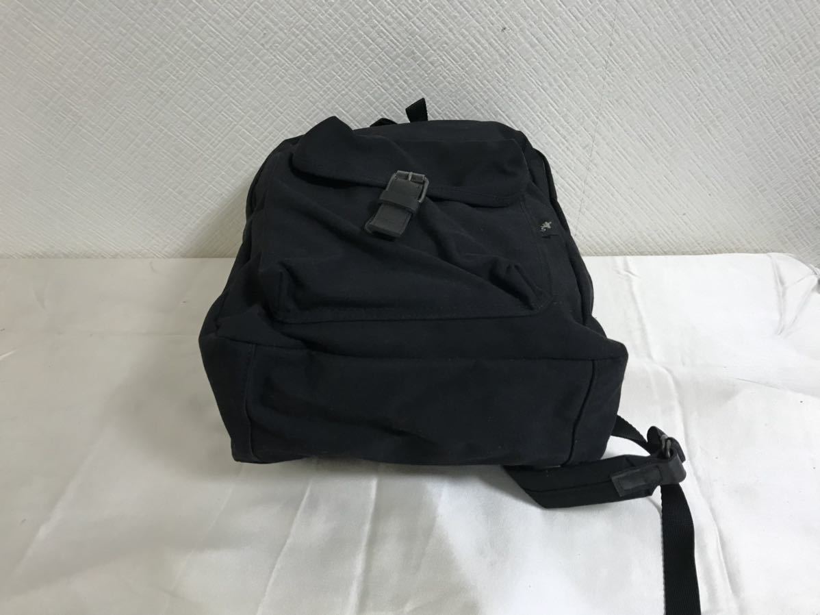  genuine article Agnes B agnisb canvas business Mini rucksack bag backpack travel lady's men's black black made in Japan 