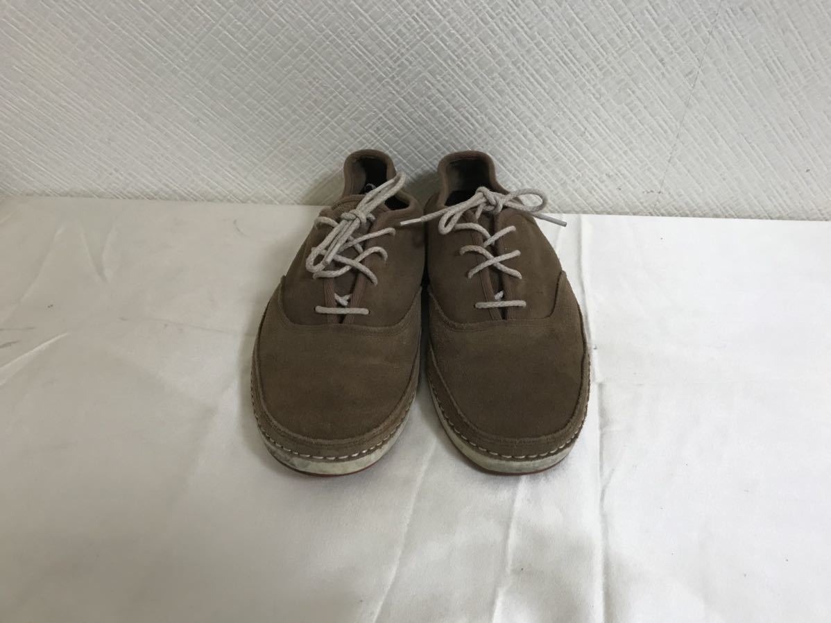 本物ティンバーランドTIMBERLAND本革スエードレザービジネスシューズ靴旅行トラベルメンズ茶ブラウン26cm_画像2