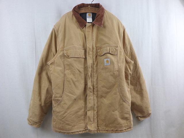 お買得】 USA製 Carhartt ダックジャケット トラディショナルコート(46