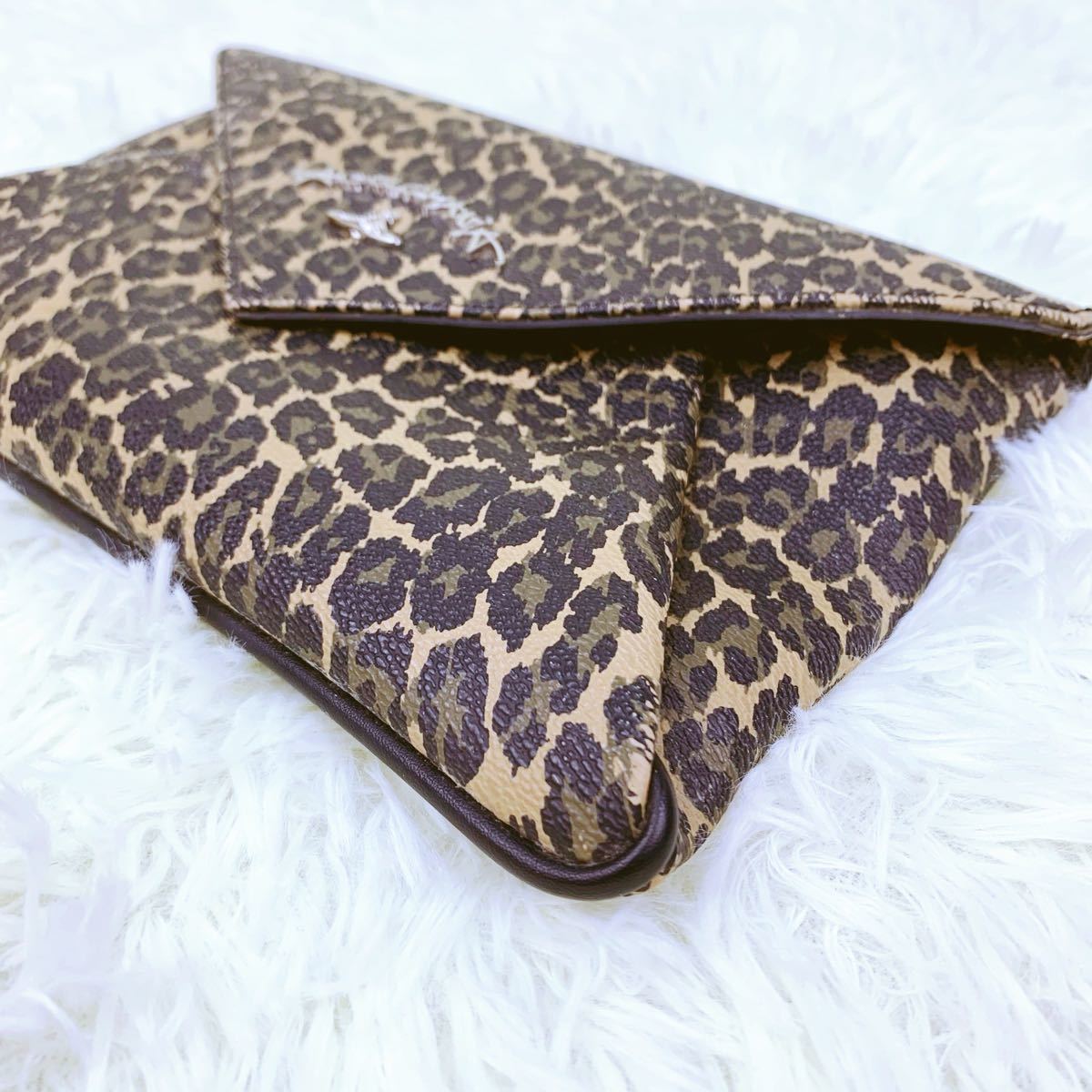 Vivienne Westwood ANGLOMANIA ショルダーバッグ PVC クラッチバッグ