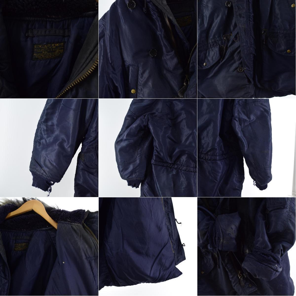 古着 50年代 米軍実品 U.S.AIR FORCE N-3A 黒タグ MIL-J-6279
