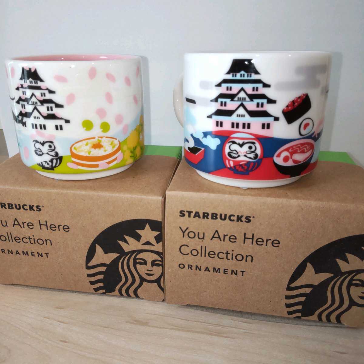 スターバックス You Are Here Collection マグ JAPAN 59ml、Spring