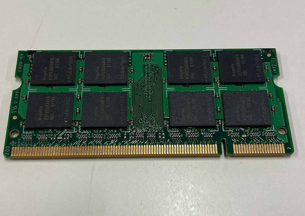  rare rare Mac for used memory 4GB×1 sheets iRam IR4GSO667D2 DDR2-667 click post PC parts S051713