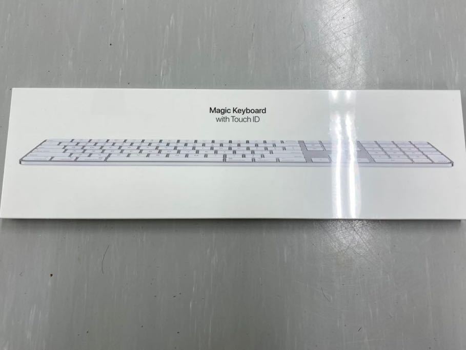 【新品】Apple Magic Keyboard with Touch ID and Numeric Keypad 日本語配列テンキー付きモデル(MK2C3J/A)