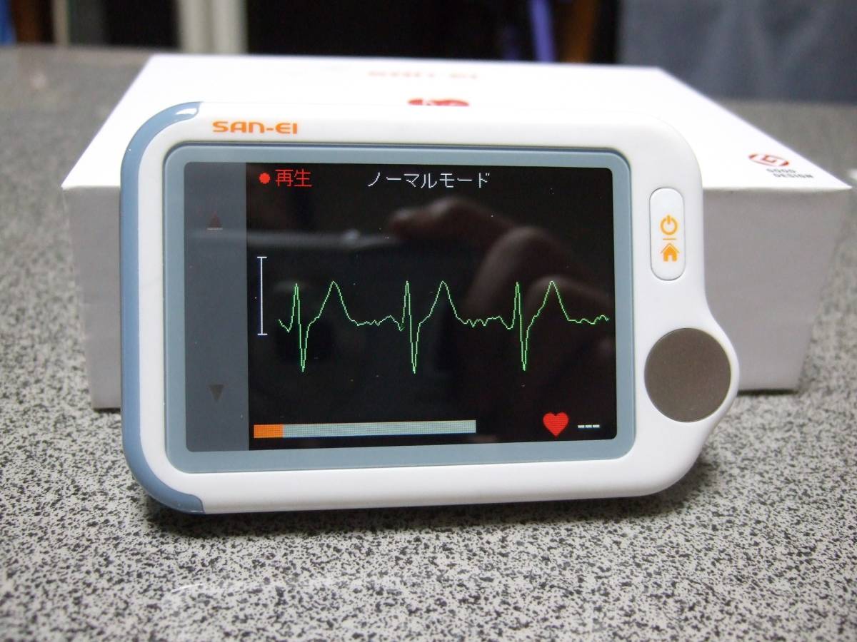 完動品 送料無 ☆ CHECKme ECG ADV チェックミー携帯型心電計・心電図