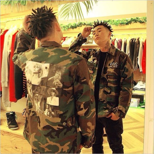 afterbase × vav_jap コラボ 迷彩 ジャケット カモフラ afterbase × vav_jap コラボ 迷彩 ジャケット カモフラ