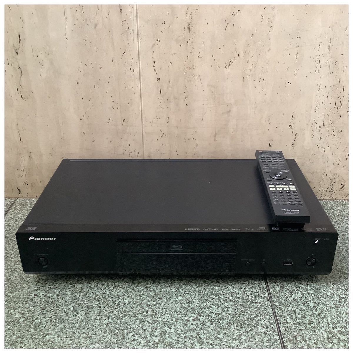 Pioneer ブルーレイディスクプレーヤー BDP-LX55 リモコン、取説、外箱