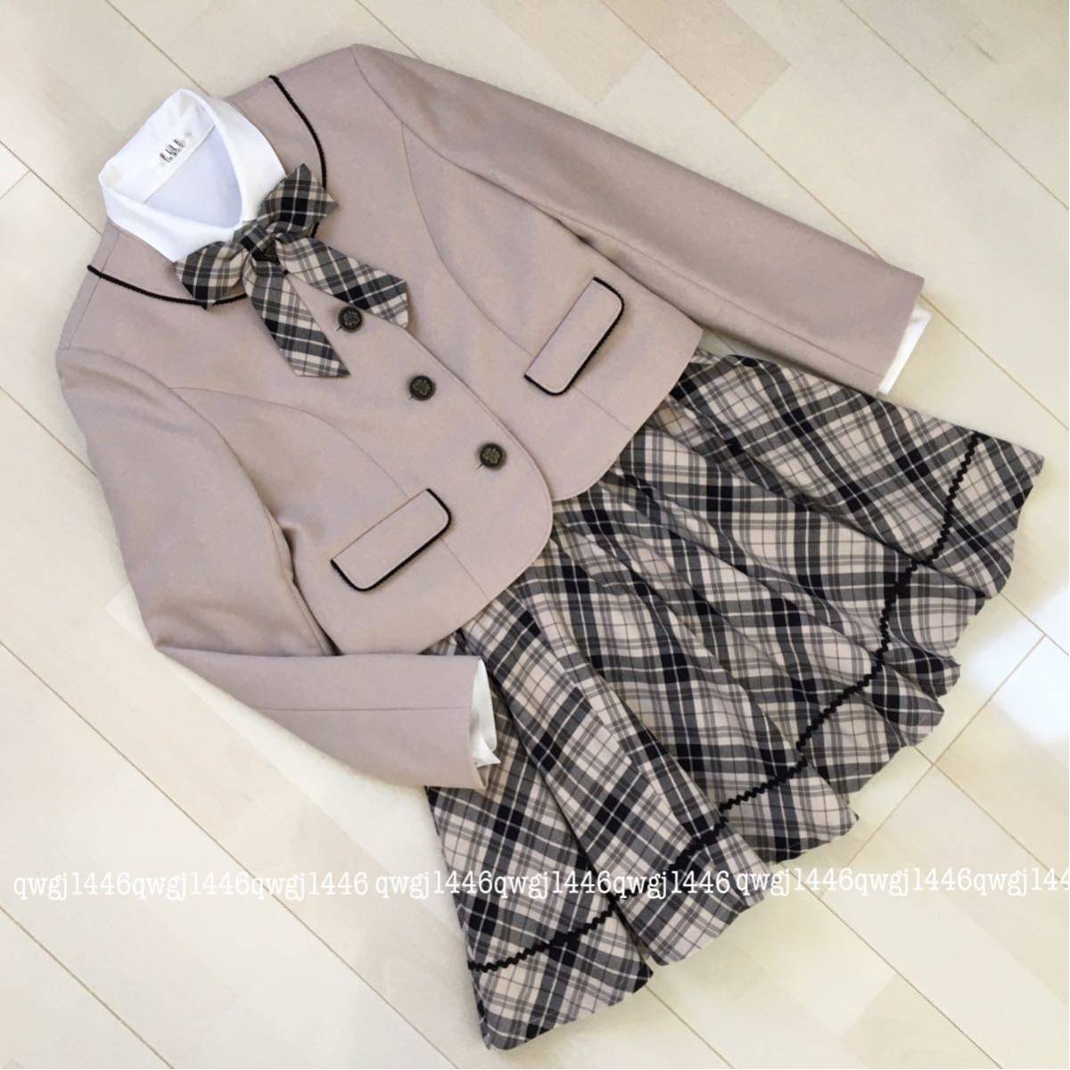 ELLE EN NOIR フォーマルスーツ 4点セット 150cm 卒業式 入学式 卒服