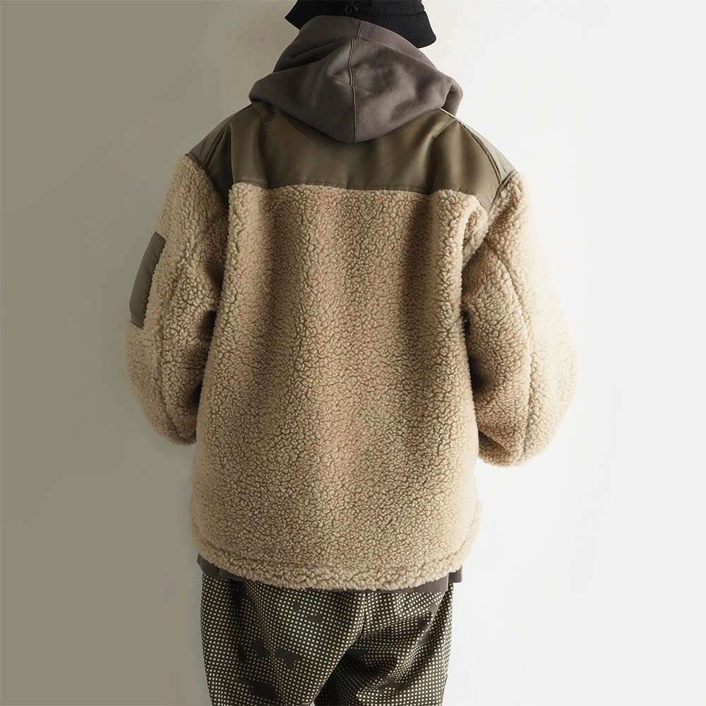 XL NORTH FACE PURPLE LABEL Wool Boa Fleece Denali Jacket XL NORTH FACE PURPLE LABEL Wool Boa Fleece Denali Jacket