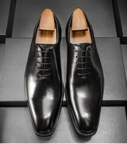 【25.0cm】206-726A新品メンズ 本革 ビジネスシューズ 内羽根 ドレスシューズ ストレートチップ 高級紳士靴